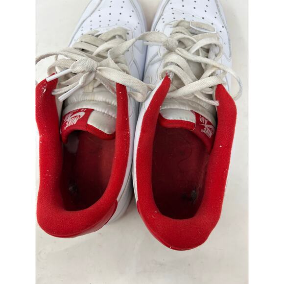 Nike White and Red Athletic Shoes - Picture 7 of 8